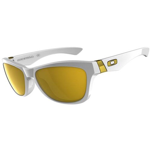 Oakley Jupiter White-24k Iridium Sunglasses