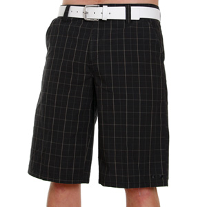 Oakley Mad Plaid Shorts - Black
