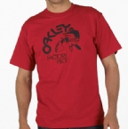Oakley Mens Factory Pilots T-Shirt Infrared