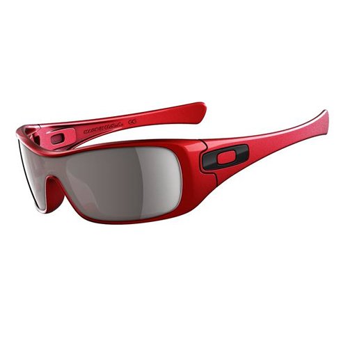 Oakley Mens Oakley Antix Sunglasses Mettalic Red/wrm Gry