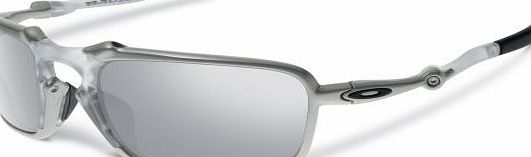 Oakley Mens Oakley Badman Sunglasses - Chrome Iridium