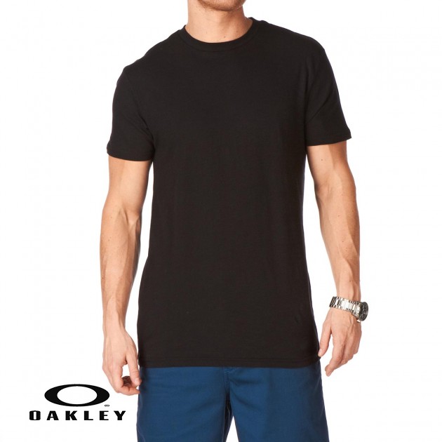 Mens Oakley Basic T-Shirt - Jet Black
