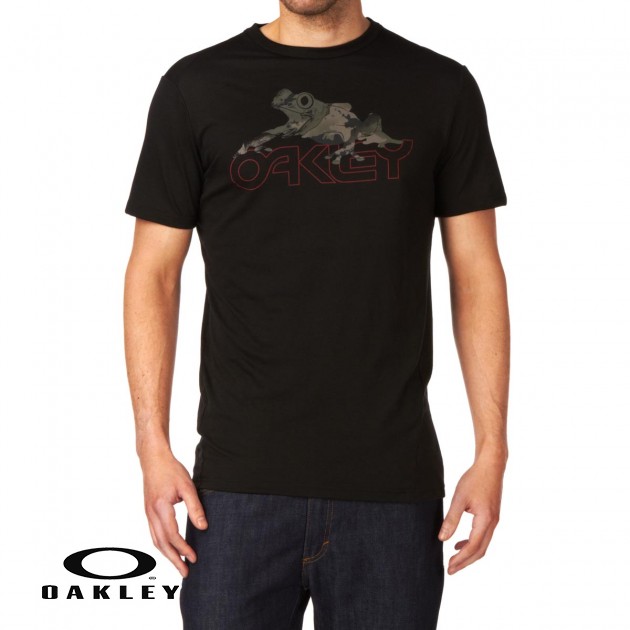 Oakley Mens Oakley Frogskin T-Shirt - Black