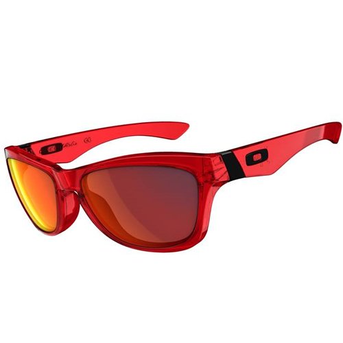 Oakley Mens Oakley Jupiter Crystal Red Ruby Sunglasses