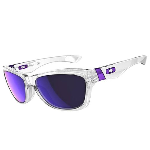 Oakley Mens Oakley Jupiter Polished Clear- Violet