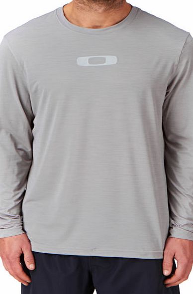 Oakley Mens Oakley Melange Long Sleeve Surf Tee -