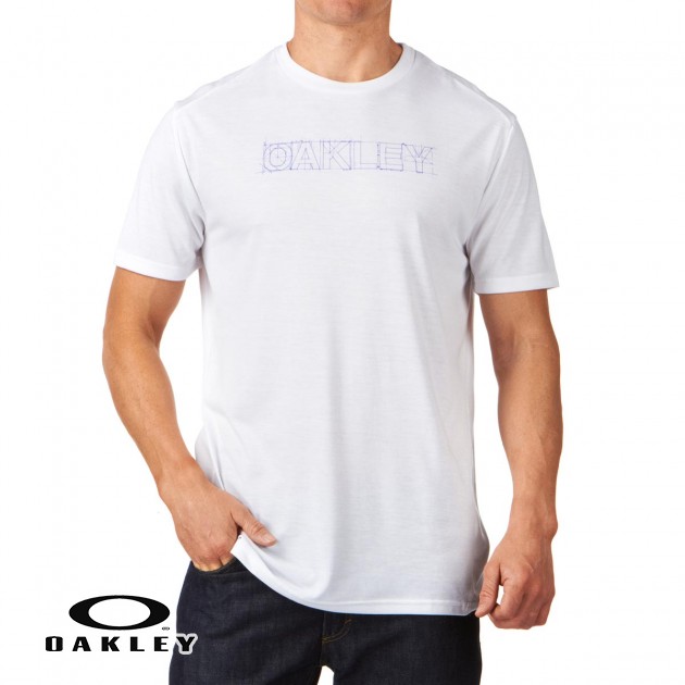 Oakley Mens Oakley Sketch It T-Shirt - White