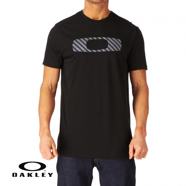 Mens Oakley Way Out O T-Shirt - Jet Black