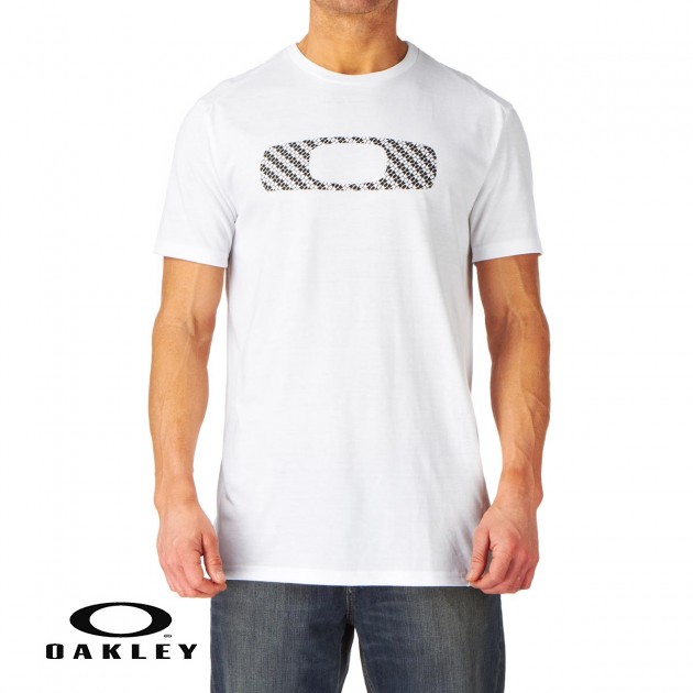 Oakley Mens Oakley Way Out O T-Shirt - White