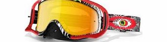 Oakley MX Goggles Crowbar TLD Discharge Red/Fire