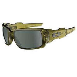 oakley Oil Drum Sunglasses - Dark Olive/Dark Grey
