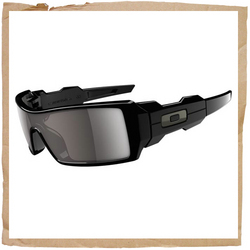 Oakley Oil Rig Polished Black/Warm Grey