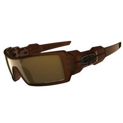 oakley Oil Rig Sunglasses - PolRootbr/BrzPolarised