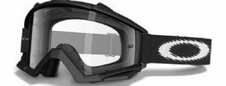 Oakley Proven MX Goggles Matte Black/Clear 01-718