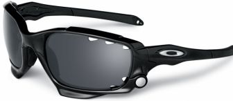 Oakley Racing Jacket Sunglasses Polished Black