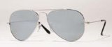 Ray-Ban 3025 Sunglasses W3275 SMALL SILVER/SILVER MIRROR 58/14 Large