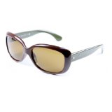 Oakley Ray Ban Jackie Ohh Sunglasses RB 4101 Brown Olive