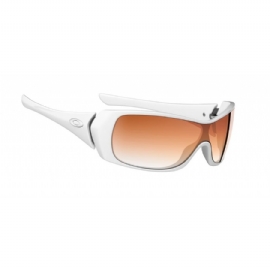 Oakley Riddle - Polished White with Brown