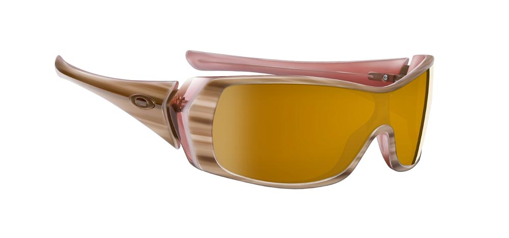 Oakley Riddle Pink Latte with Bronze Lens