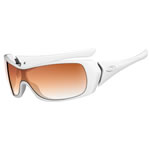 Oakley Riddle Polished White - Brown Clear