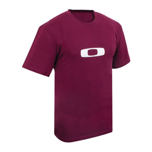 Square O short sleeved T-shirt - Wine
