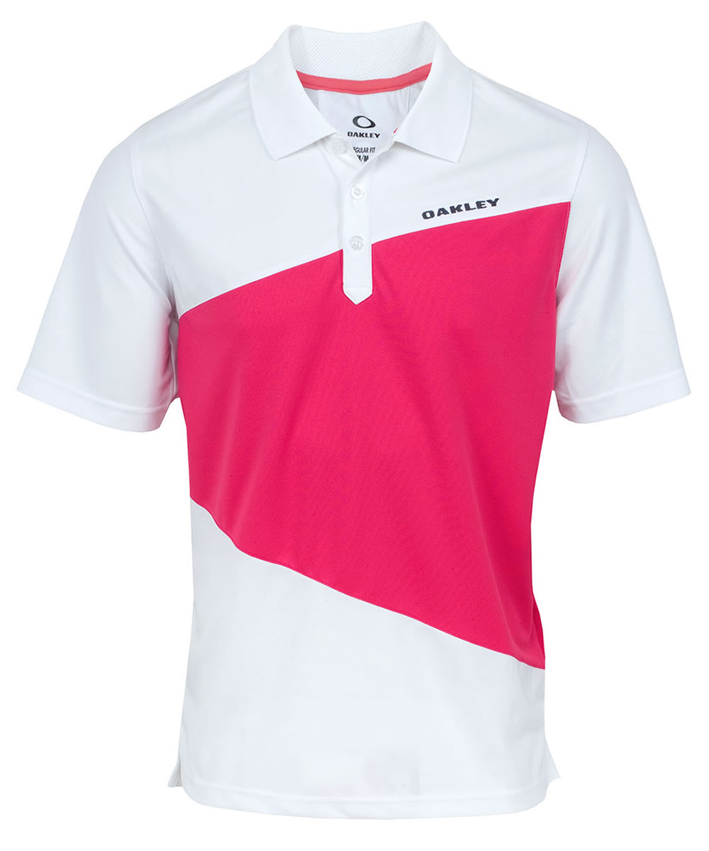 Oakley Striation Polo Shirt White
