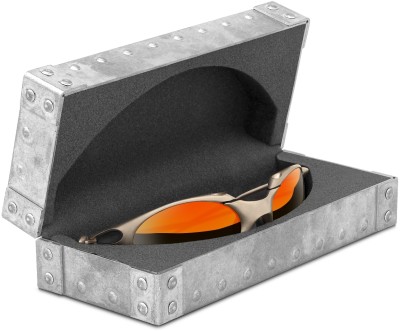 Oakley Sunglass Cases - X-Metal Vault (X-Metal Vault - Silver, One size)