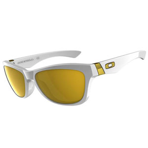 Oakley Sunglasses Jupiter Sunglasses - White/24K