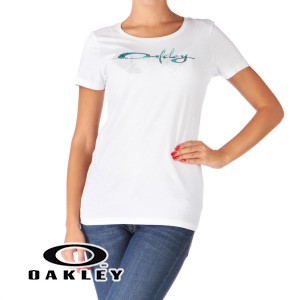 Oakley T-Shirts - Oakley Script T-Shirt - White