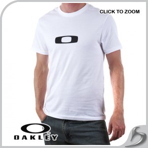 Oakley T-Shirts - Oakley Square O T-Shirt - White