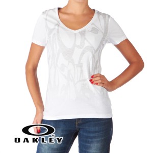 T-Shirts - Oakley Swirl T-Shirt - White