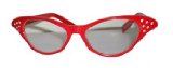 Oakley Velma Cats Eye Geek Red Sunglasses