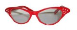 Oakley Velma Cats Eye Geek Red Sunglasses