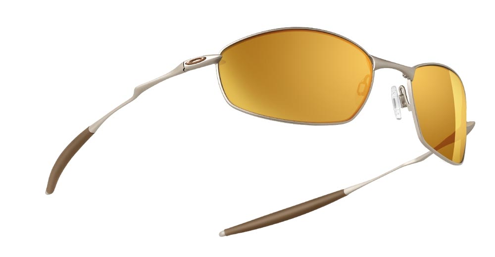 Oakley Whisker Platinum with Gold Iridium Lens