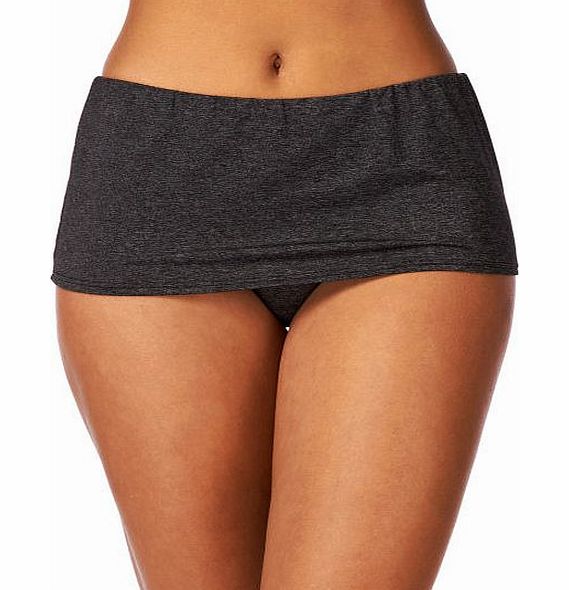 Oakley Womens Oakley Optic Fiber Solid Skirtini Bikini