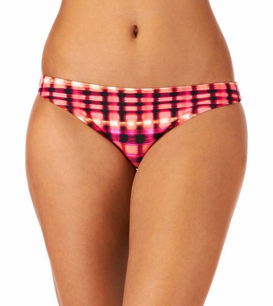 Oakley Womens Oakley Pink Dyemond Hipster Bikini