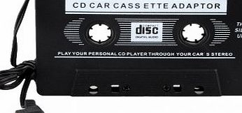 OakProd Car Audio Cassette Tape Adapter for MP3 CD Mini Disk Player - Color#Black