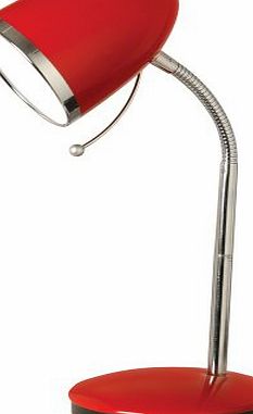 Madison Table Desk Lamp, Red