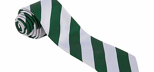 Oakwood Preparatory School Tie, 45``, Green/White