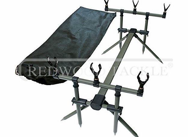Oakwood Specimen Carp Fishing Goal Post Rod Pod With Bag amp; Rests