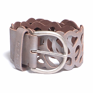 Oand#39;Neill Ladies Perforated Perforated (Brown) Ladies Belt - Brown