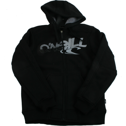 Oand#39;Neill Mens O`eill Auron Bonded Hoodie 901 Black Out
