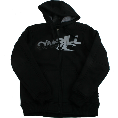 Mens O`eill Auron Bonded Hoodie 901 Black Out