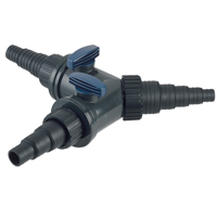 Oase Fully Adjustable Y Piece with Flow Regulators
