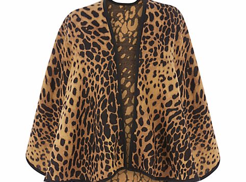 Oasis Animal Wrap, Brown