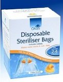 Oasis Disposable Sterlizer Bags (7 day supply)