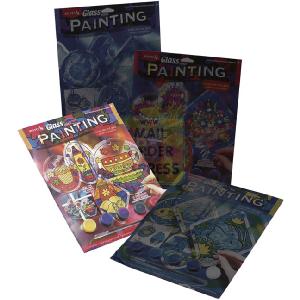 Glass Painting Dinner Time