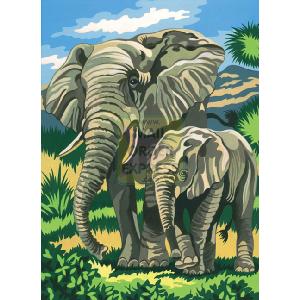 Oasis Junior Paint By Numbers Elephants