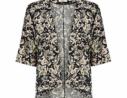 Oasis Photo Floral Kimono Top, Multi