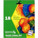 oasis Reeves - Acrylic Colour Set - 18 Tubes